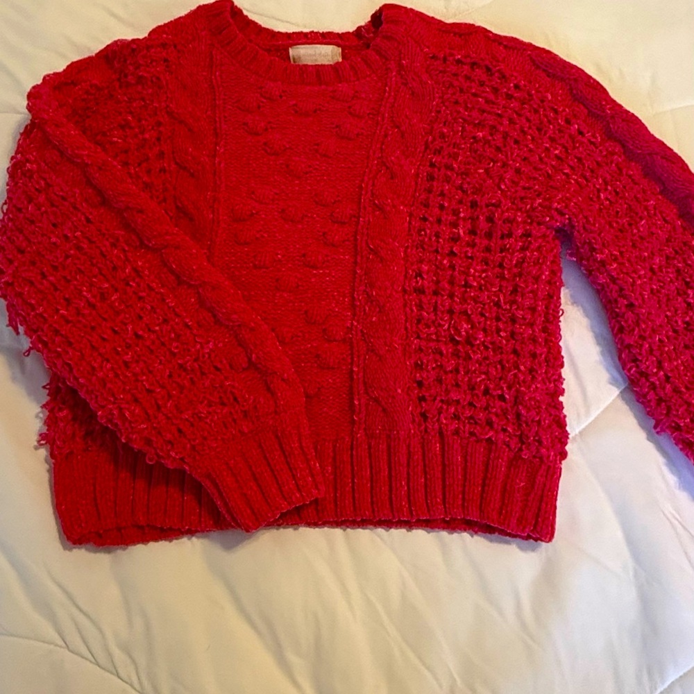 Dark Pink Altard State Sweater